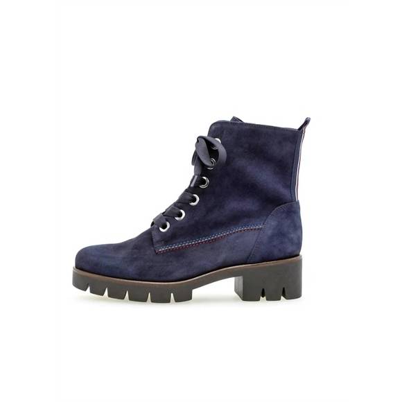 Gabor Shoes New Gabor Womens Biker Combat Boot In Marine Poshmark